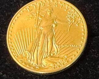 1986 $50 1 oz. Gold American Eagle Coin - 1st Year