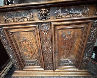 Detail of Carved Doors