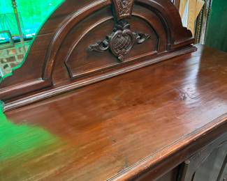 Detail of Carved Backsplash