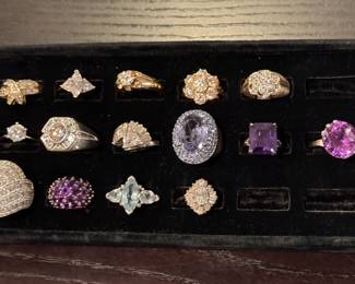 Gold and Silver Rings