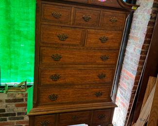 Queen Anne Highboy by Dixie Furniture