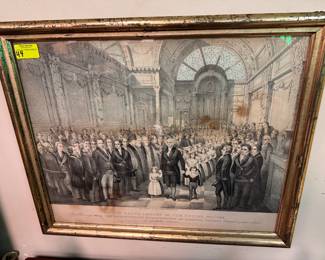 Early 1800's Masonic Presentation Piece