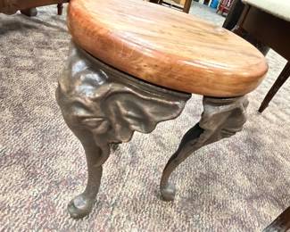 3 Legged Elephant Stool