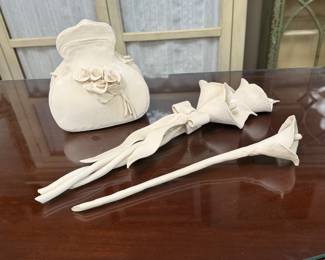 Several Original Frank Fleming Bisque Pieces