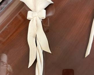 Original Frank Fleming Triple Calla Lily Bisque 