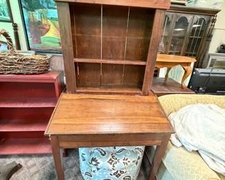 Primitive Slant Front Desk