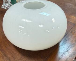 Large Opaque Murano Style Bowl