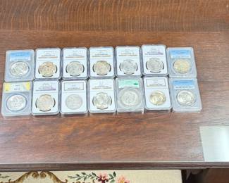 Graded Silver Dollars