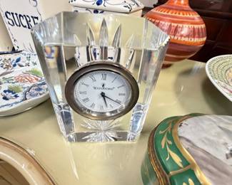 Waterford Crystal Clock