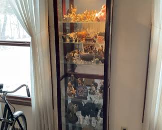 Lighted Display Cabinet with side doors