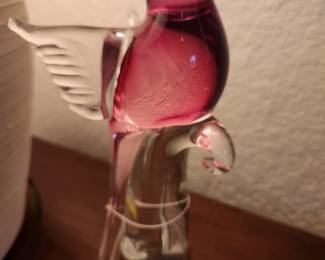 Murano Glass Parrot. 
