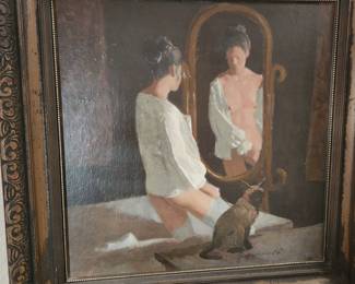 Original Oil signed by the Artist. 