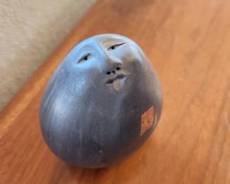 Deva Spirit Rattle made by Raku Pottery Artist Nan Emmett! 