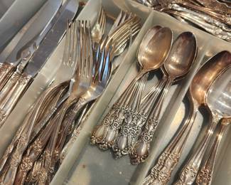 Stainless Steel Flatware Set. 