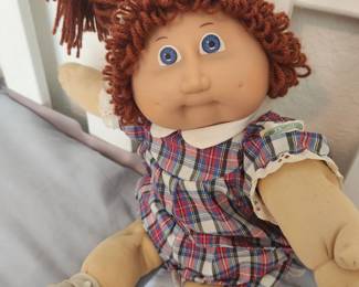 'Cabbage Patch Kids' Doll. I remember when people used to stand in long lines and covet these dolls. 