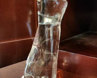 Better in person - A beautiful Steuben Glass Cat!