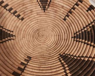 Vintage Handwoven Basket. 