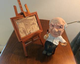 Hand made Clay Picasso