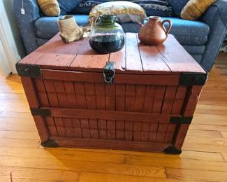 Antique Shipping Trunk