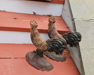 Cast Iron Chickens