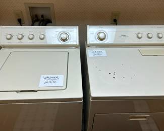 Whirlpool Washer and Electric Dryer 