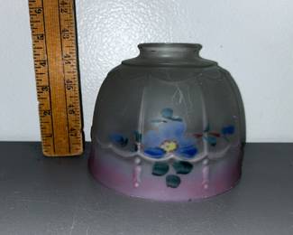 Frosted Floral Lamp Shade $10.00