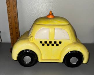 Taxi Cab Cookie Jar $12.00