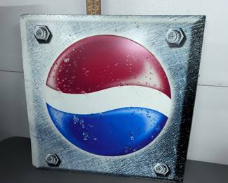 Metal Pepsi Sign $20.00
