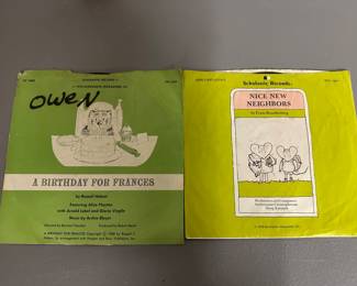 2 Scholastic Records $5.00