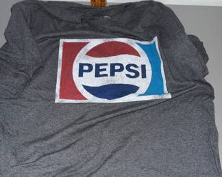 Gray Pepsi Shirt $5.00
