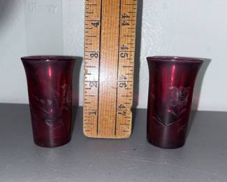 2 Shot Glasses $6.00