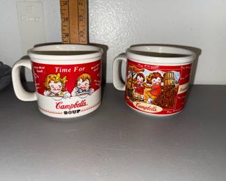 2 Campbells Mugs $4.00