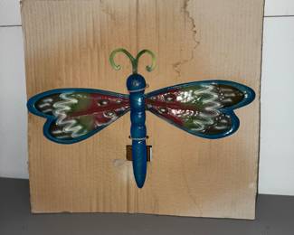 Metal Dragonfly Wall Hanging $8.00