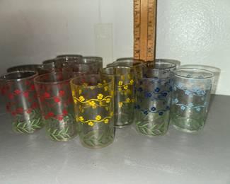 12 Hazel Atlas Juice Glasses $24.00