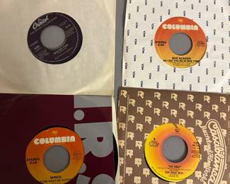 Boz Scaggs, Oak Ridge Boys, Steve Miller Band, Wings 45 Records $4.00