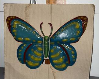 Metal Butterfly Wall Hanging $8.00