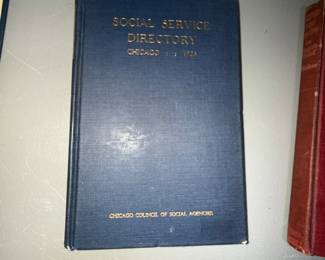 Social Service Directory Chicago 1923 $10.00
