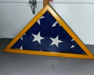 Flag in Case $19.00