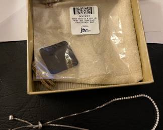 Rhodium over sterling Bella Luce Bracelet $24.00