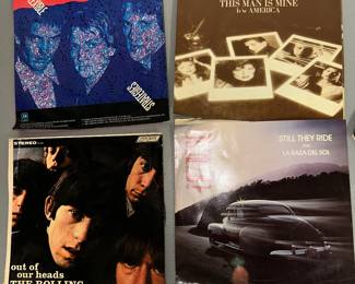 Rolling Stones, Police 45 Records $4.00