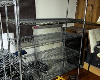 Metal Rack #2 On Wheels $45.00