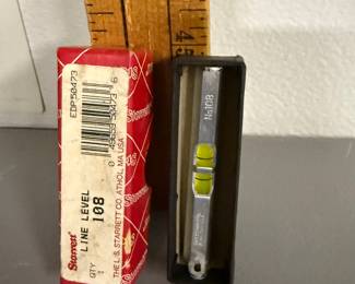 Starrett Line Level No. 108 $7.00