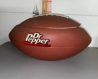 The Lucky Fruit Dr. Pepper Football Cooler  $18.00