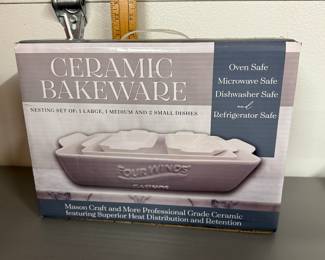 Ceramic Bakeware Four Winds $10.00