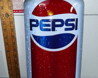 Pepsi Can Metal Sign $25.00