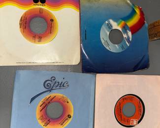 2 Freddy Fender, The Human League, Tiffany 45 Records $4.00