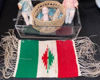 Miniature bisque dolls
