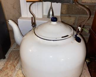 Enamelware coffee pot