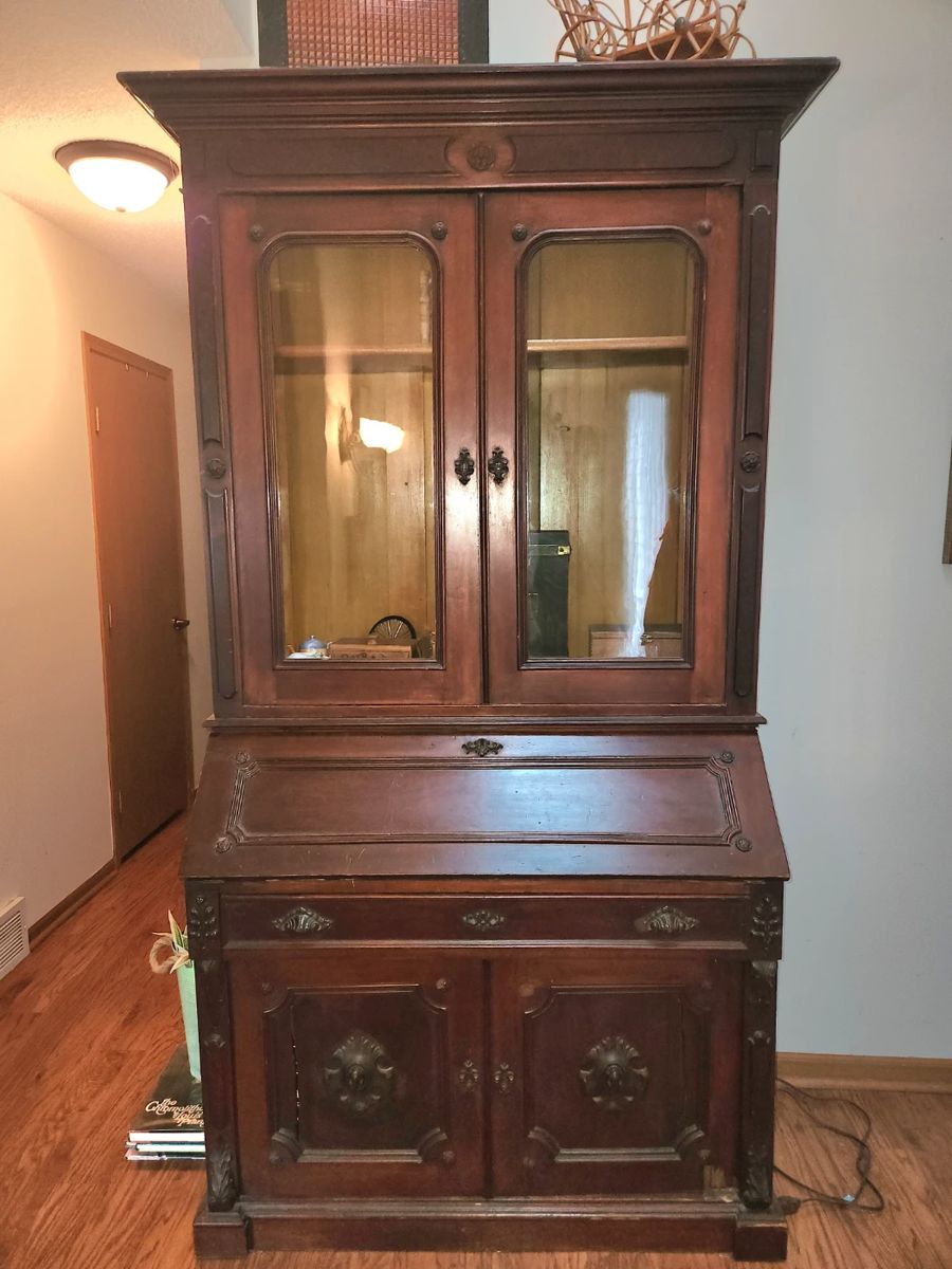 Large antique hutch