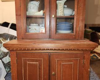 Child's toy china hutch